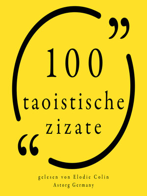 cover image of 100 taoistische Zitate